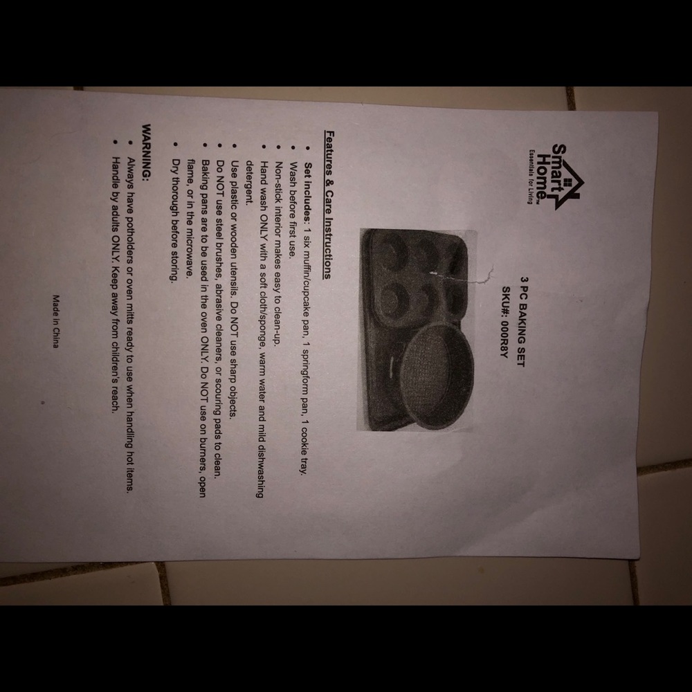 3 Piece Baking Set - Picture 4 of 6